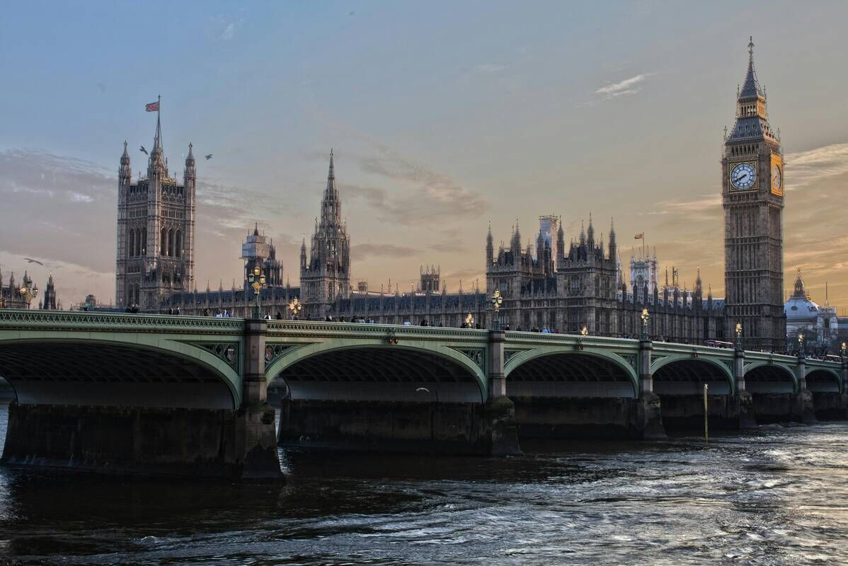 London Skyline - English College London campus view - Premier ESL school location in the heart of London