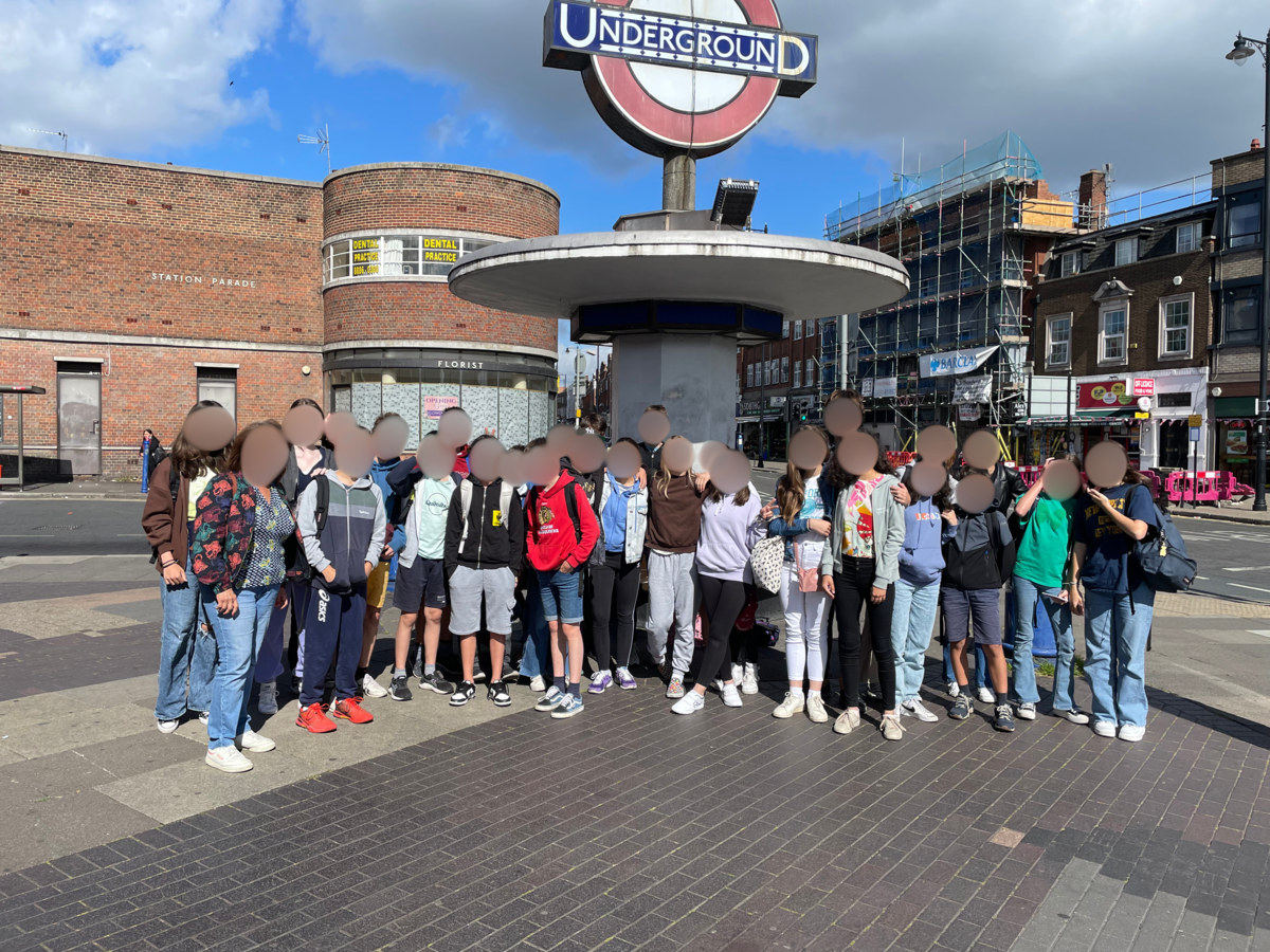 Group at High Barnet Station